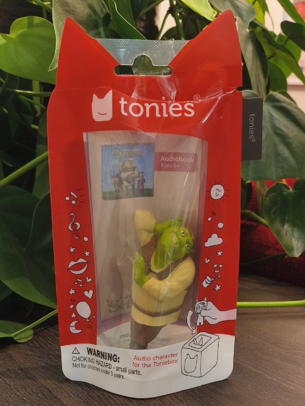 Tonies Shrek Audiobook Figure Ages 6+ NWT- Opened